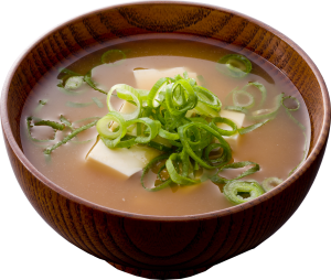 Miso Suppe beim Asia Wok Sushi Markkleeberg und Groitzsch